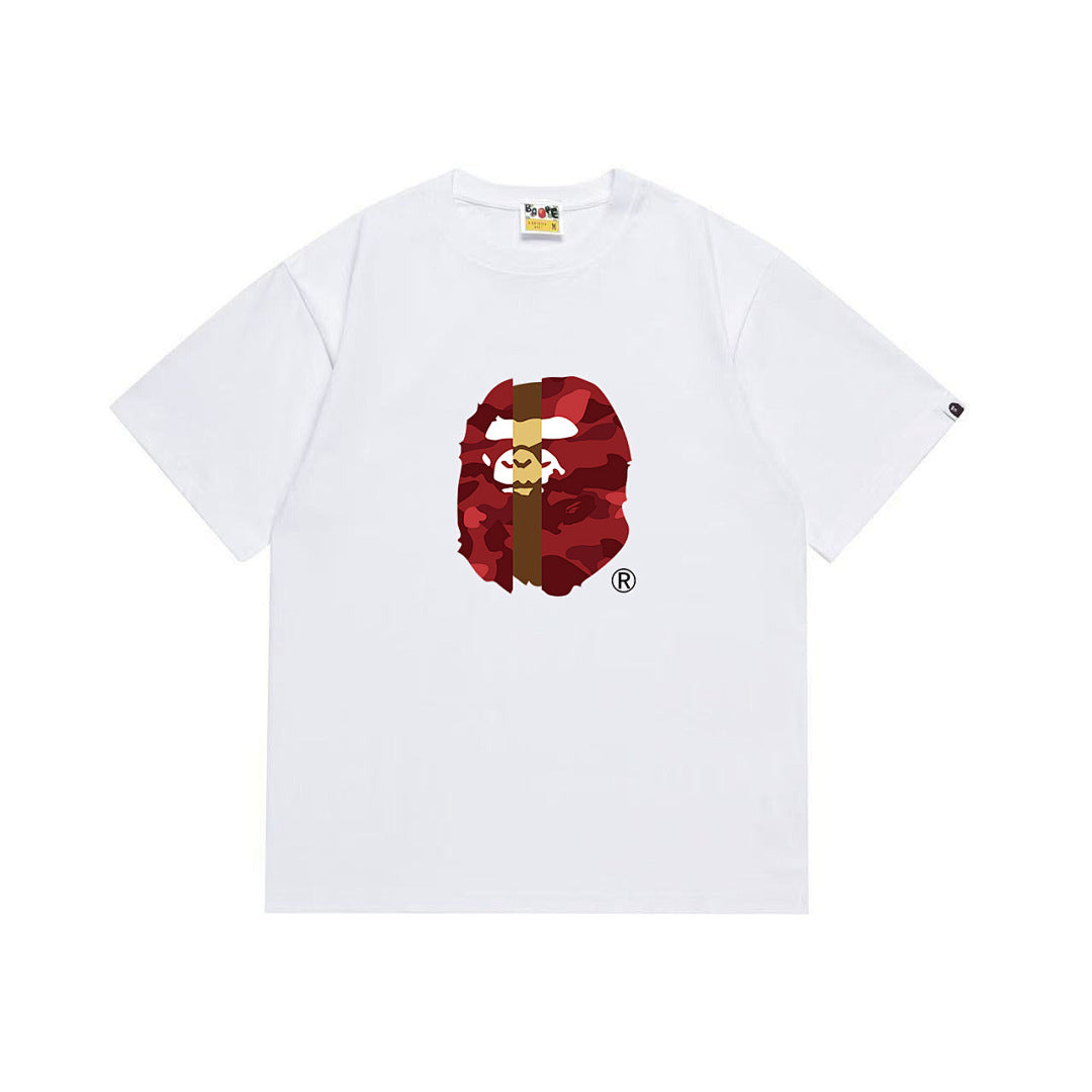 BAPE Ape Head Graphic Streetwear T-Shirt