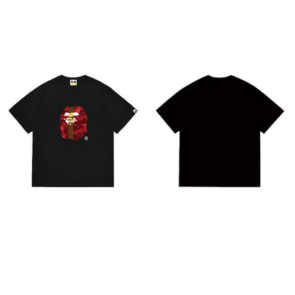BAPE Ape Head Graphic Streetwear T-Shirt