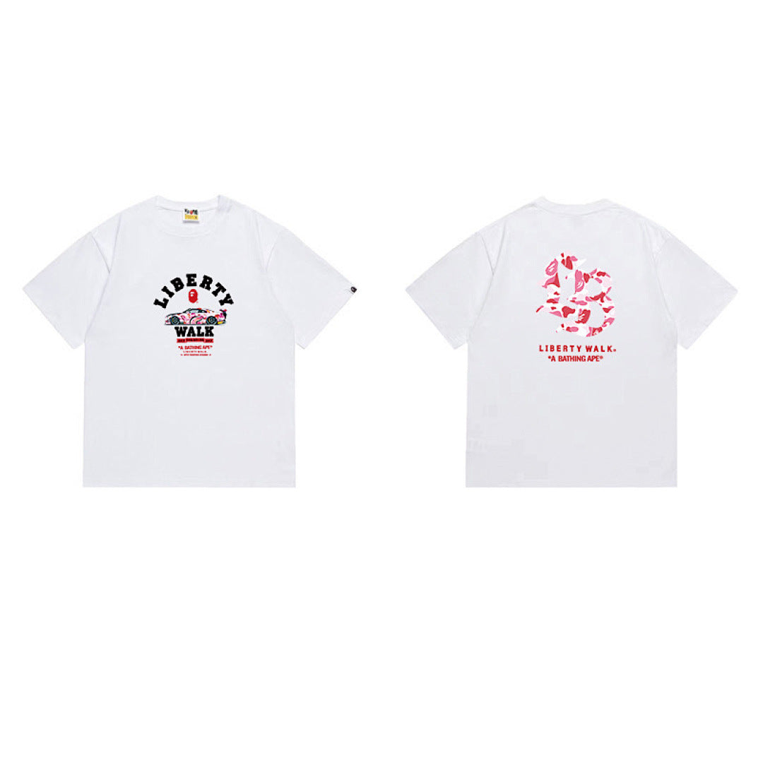 BAPE Ape Head Graphic Streetwear T-Shirt