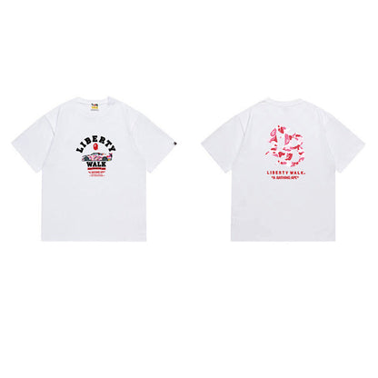 BAPE Ape Head Graphic Streetwear T-Shirt