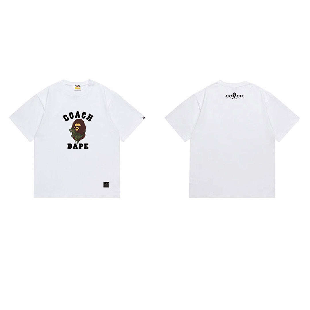 BAPE Ape Head Graphic Streetwear T-Shirt