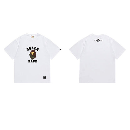 BAPE Ape Head Graphic Streetwear T-Shirt