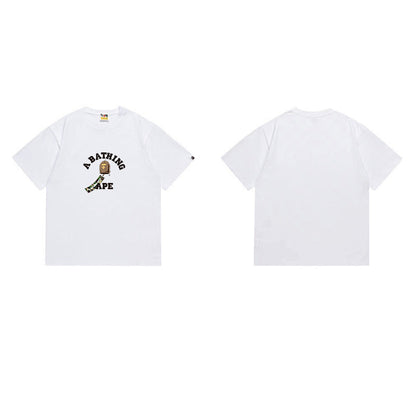 BAPE Ape Head Graphic Streetwear T-Shirt