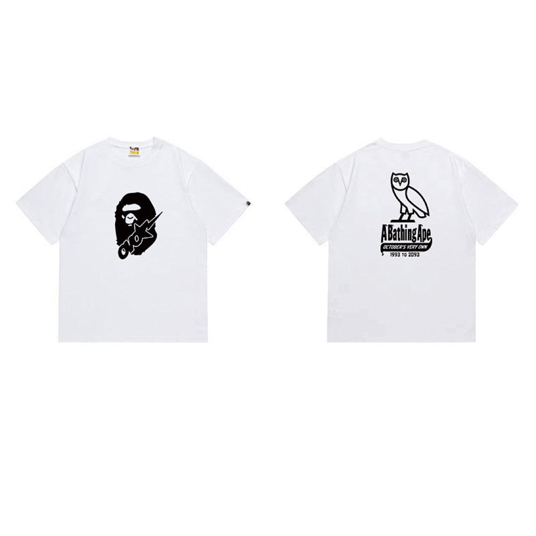 BAPE Ape Head Graphic Streetwear T-Shirt