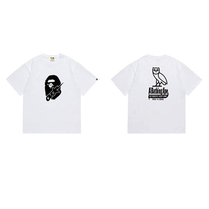 BAPE Ape Head Graphic Streetwear T-Shirt