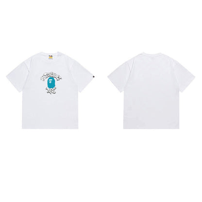 BAPE Ape Head Graphic Streetwear T-Shirt