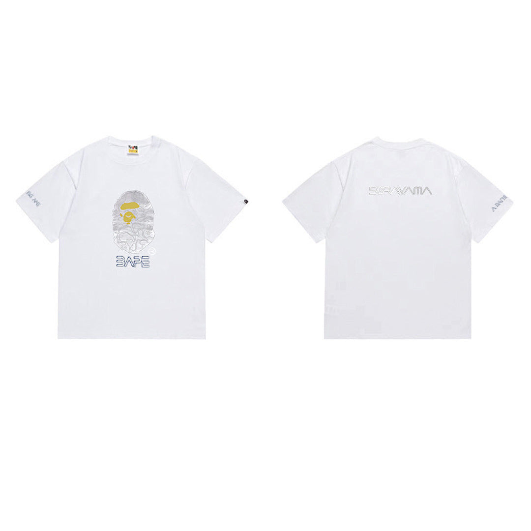 BAPE Ape Head Graphic Streetwear T-Shirt