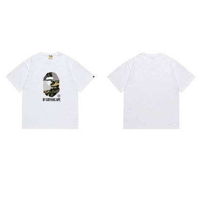 BAPE Ape Head Graphic Streetwear T-Shirt