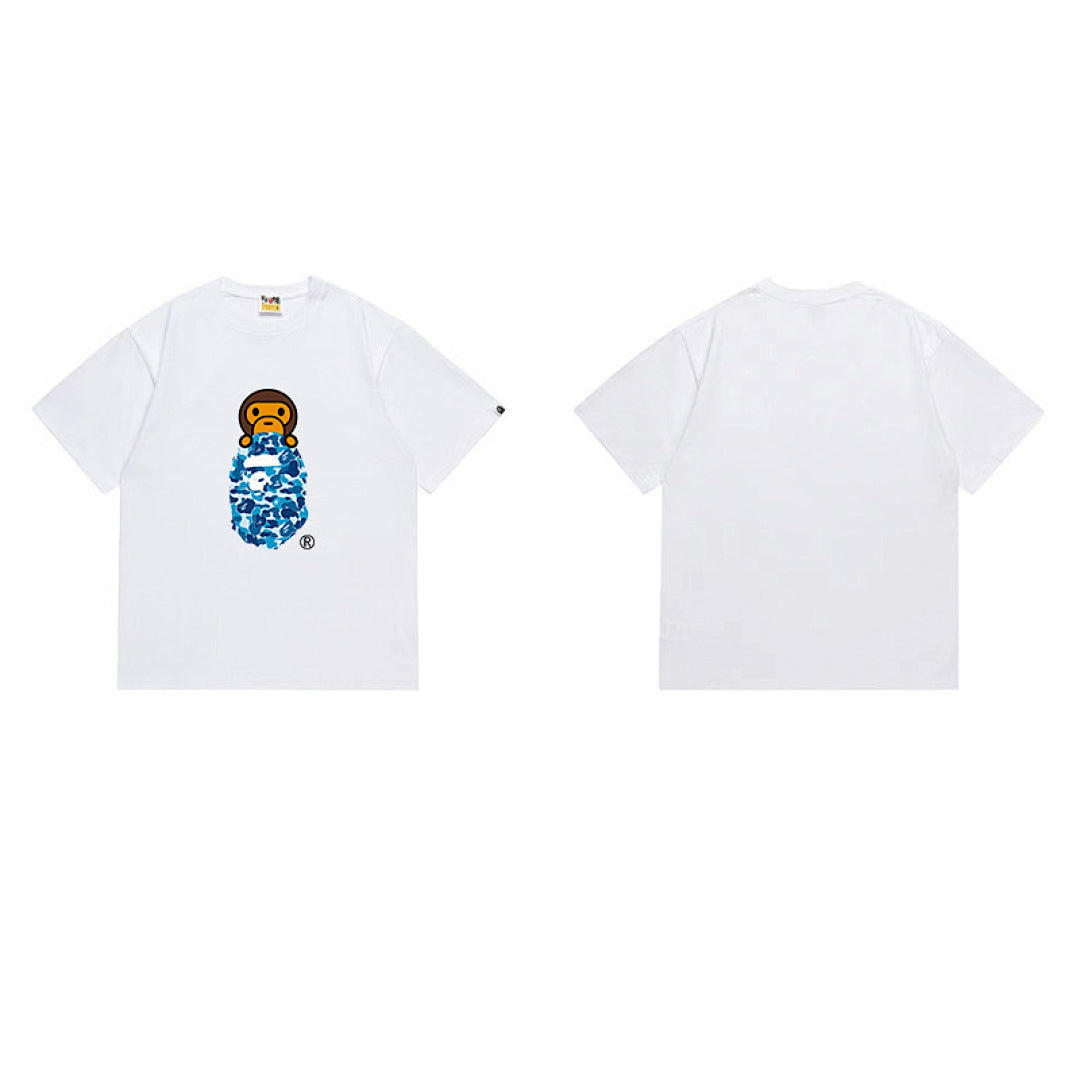 BAPE Ape Head Graphic Streetwear T-Shirt