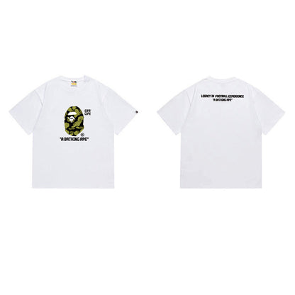 BAPE Ape Head Graphic Streetwear T-Shirt