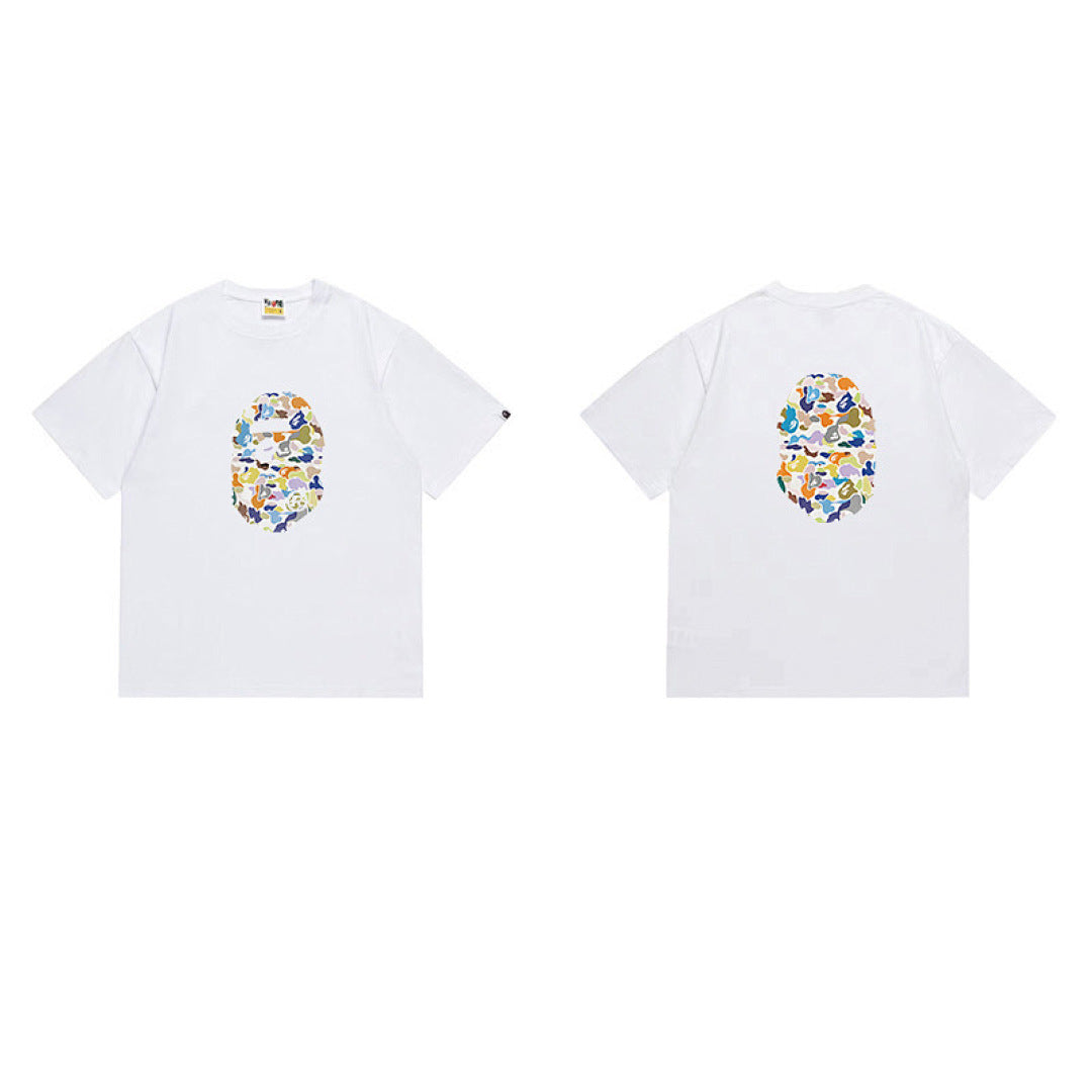 BAPE Ape Head Graphic Streetwear T-Shirt