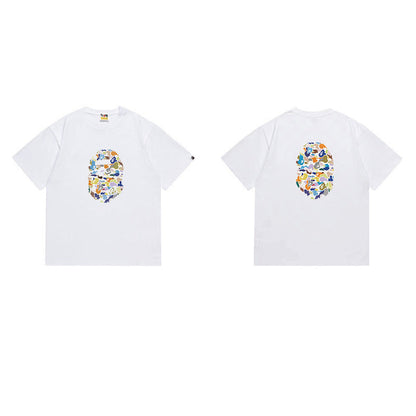 BAPE Ape Head Graphic Streetwear T-Shirt