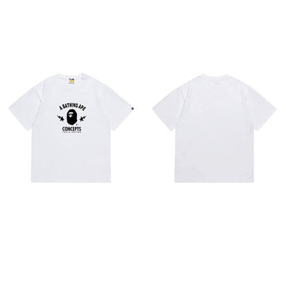 BAPE Ape Head Graphic Streetwear T-Shirt