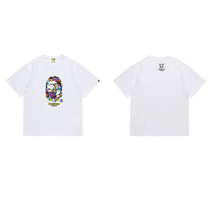 BAPE Ape Head Graphic Streetwear T-Shirt