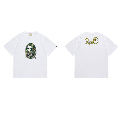 BAPE Ape Head Graphic Streetwear T-Shirt