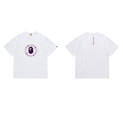 BAPE Ape Head Graphic Streetwear T-Shirt