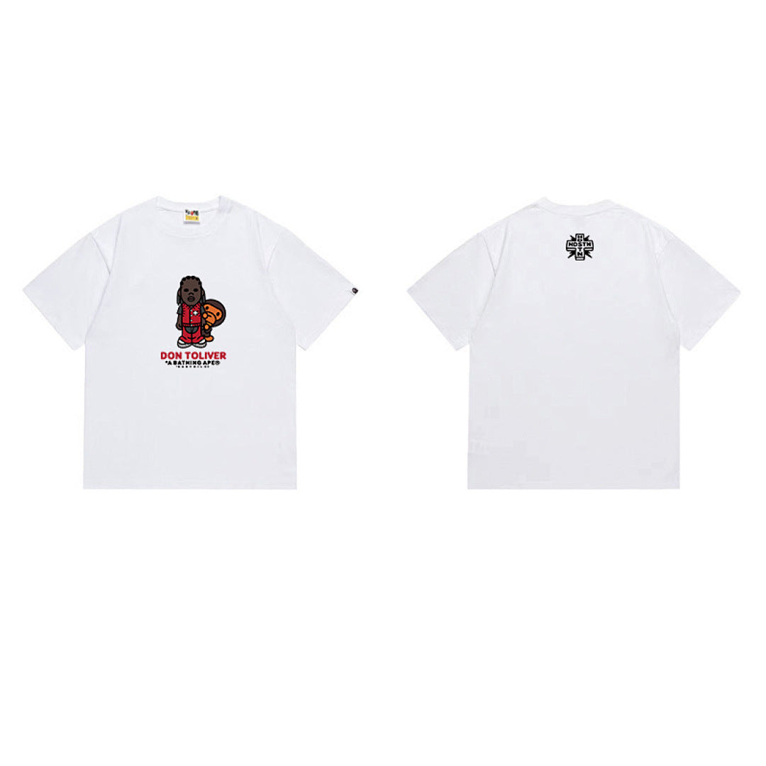 BAPE Ape Head Graphic Streetwear T-Shirt