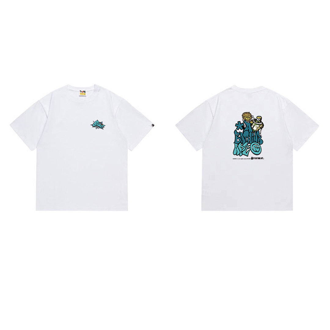 BAPE Ape Head Graphic Streetwear T-Shirt