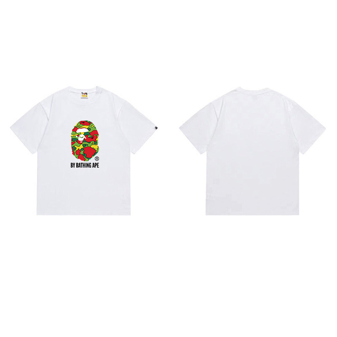 BAPE Ape Head Graphic Streetwear T-Shirt