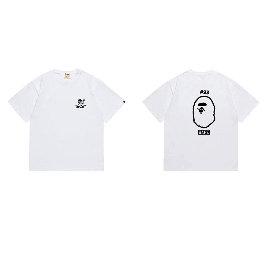 BAPE Ape Head Graphic Streetwear T-Shirt