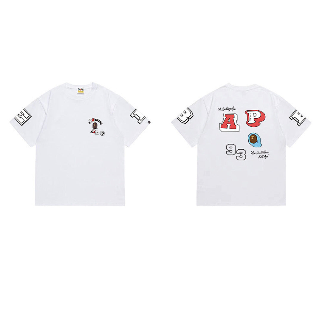 BAPE Ape Head Graphic Streetwear T-Shirt