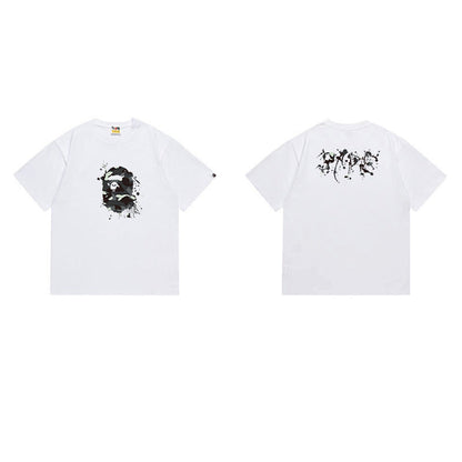 BAPE Ape Head Graphic Streetwear T-Shirt