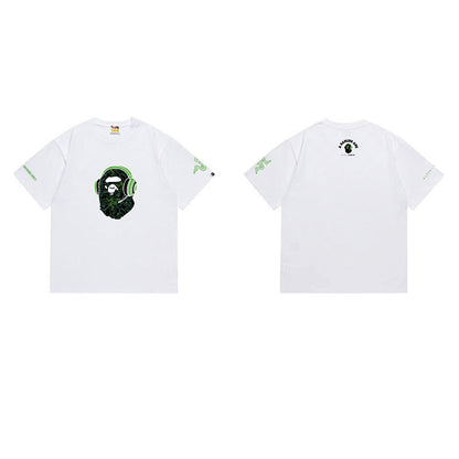 BAPE Ape Head Graphic Streetwear T-Shirt