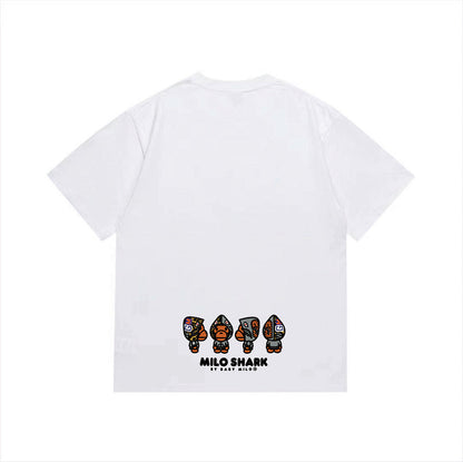 BAPE Ape Head Graphic Streetwear T-Shirt