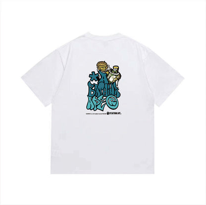 BAPE Ape Head Graphic Streetwear T-Shirt