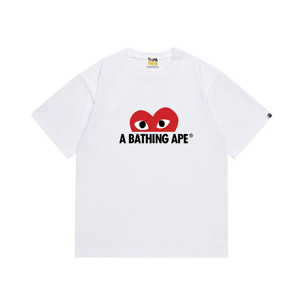 BAPE Ape Head Graphic Streetwear T-Shirt