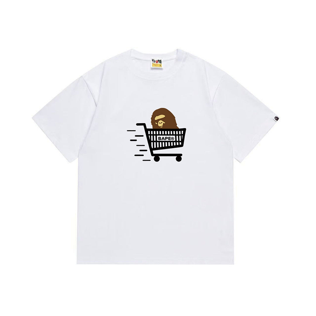 BAPE Ape Head Graphic Streetwear T-Shirt