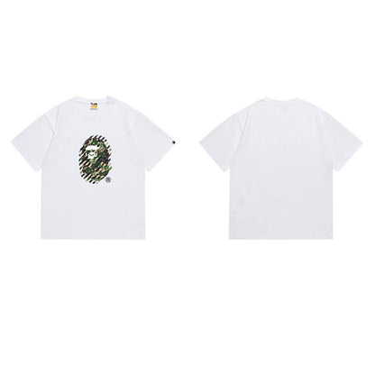 BAPE Ape Head Graphic Streetwear T-Shirt