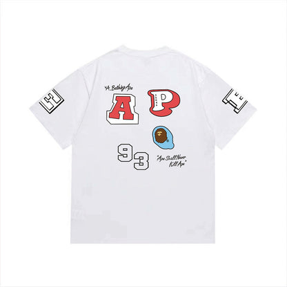 BAPE Ape Head Graphic Streetwear T-Shirt