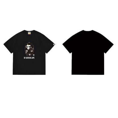 BAPE Ape Head Graphic Streetwear T-Shirt