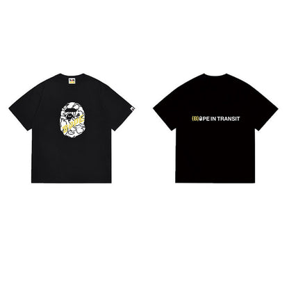 BAPE Ape Head Graphic Streetwear T-Shirt