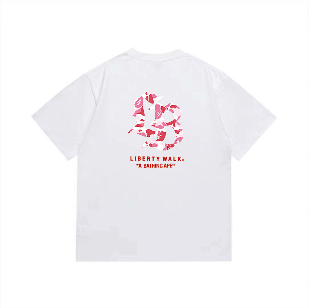 BAPE Ape Head Graphic Streetwear T-Shirt