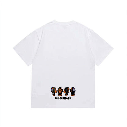 BAPE Ape Head Graphic Streetwear T-Shirt