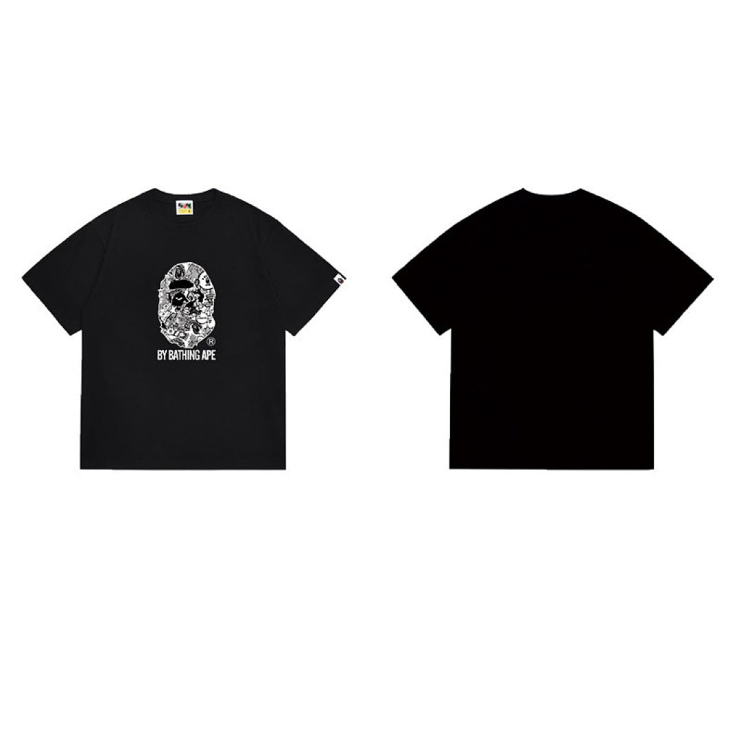 BAPE Ape Head Graphic Streetwear T-Shirt