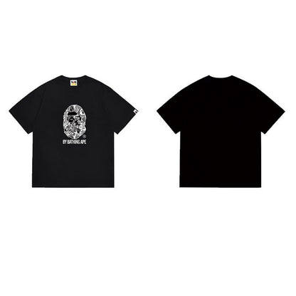 BAPE Ape Head Graphic Streetwear T-Shirt