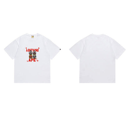 BAPE Ape Head Graphic Streetwear T-Shirt
