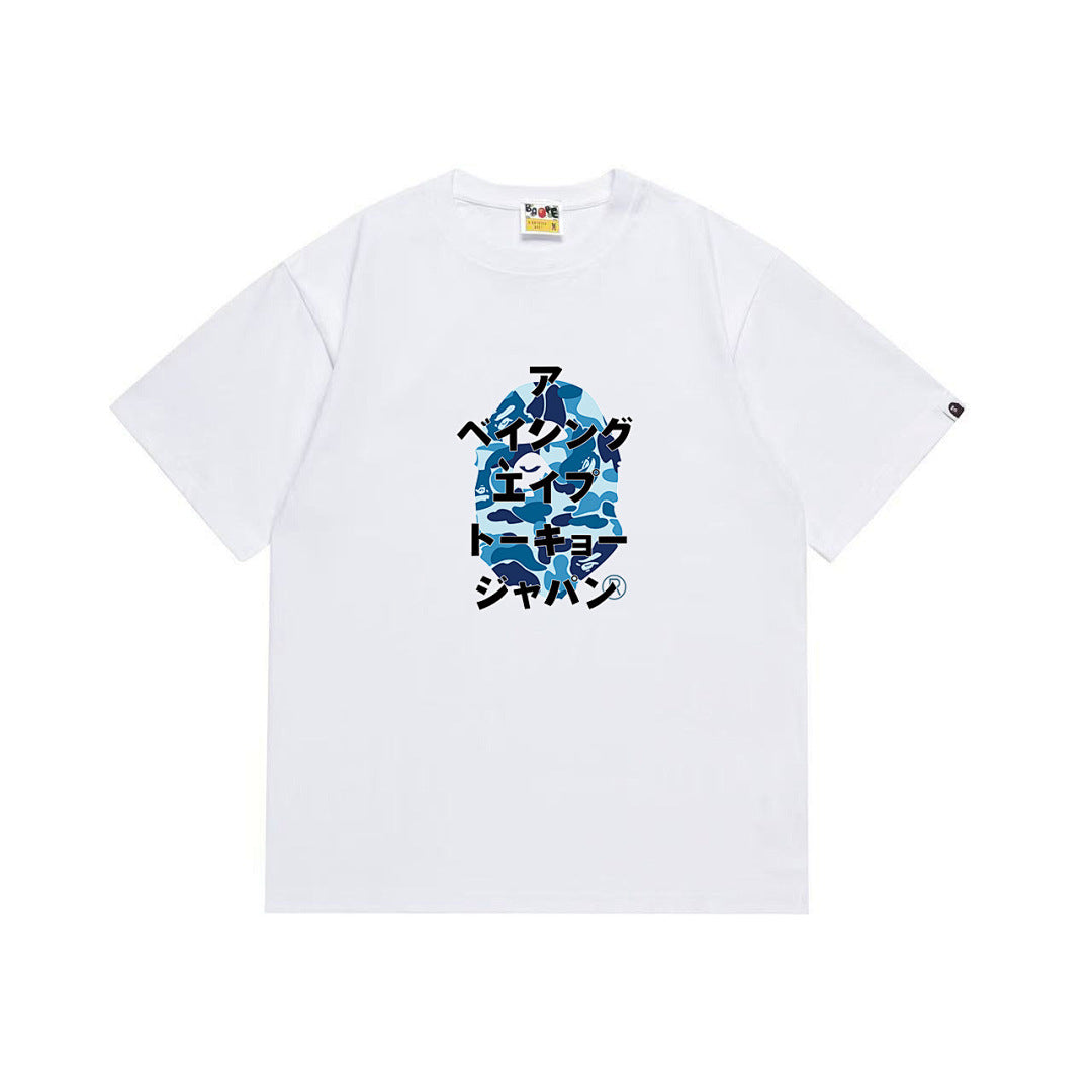 BAPE Ape Head Graphic Streetwear T-Shirt