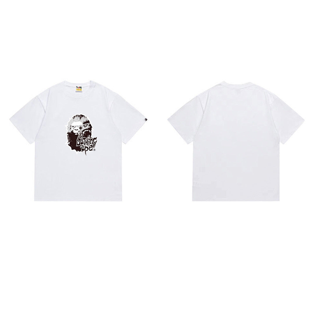 BAPE Ape Head Graphic Streetwear T-Shirt