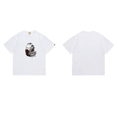 BAPE Ape Head Graphic Streetwear T-Shirt