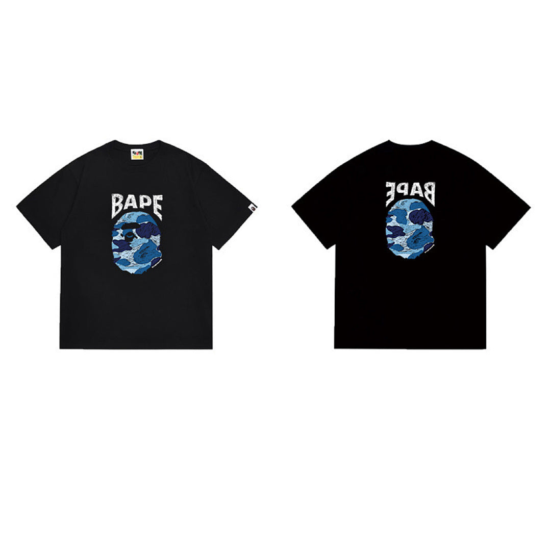 BAPE Ape Head Graphic Streetwear T-Shirt