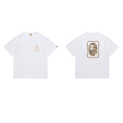 BAPE Ape Head Graphic Streetwear T-Shirt