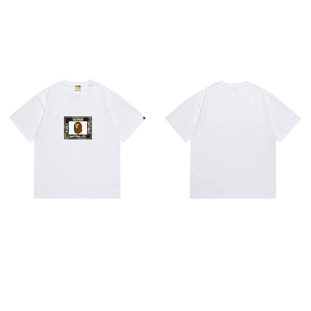 BAPE Ape Head Graphic Streetwear T-Shirt