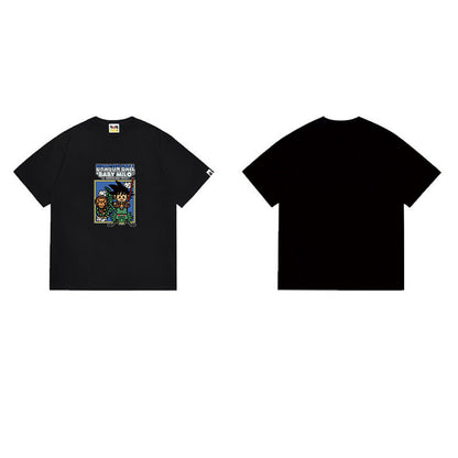 BAPE Ape Head Graphic Streetwear T-Shirt