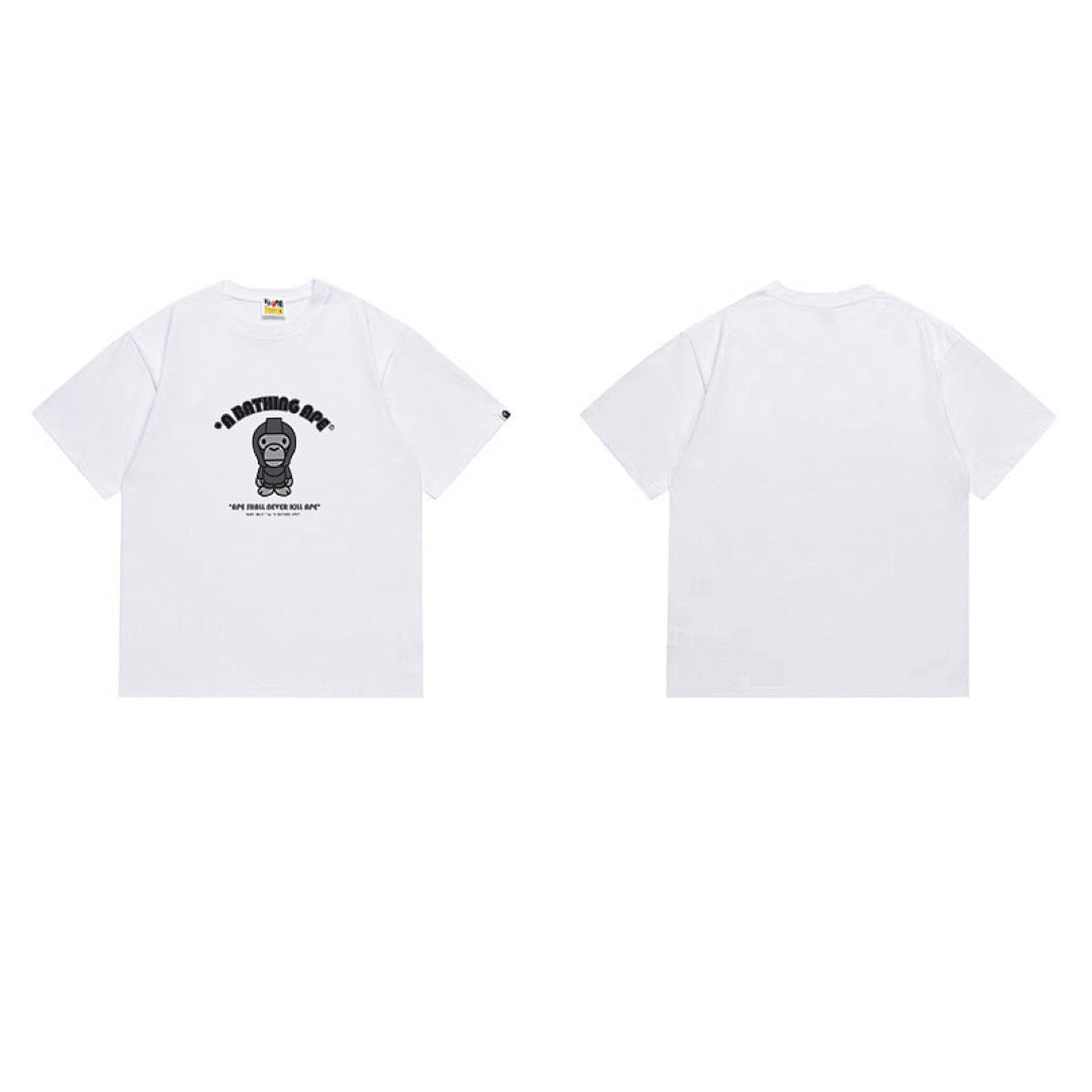 BAPE Ape Head Graphic Streetwear T-Shirt