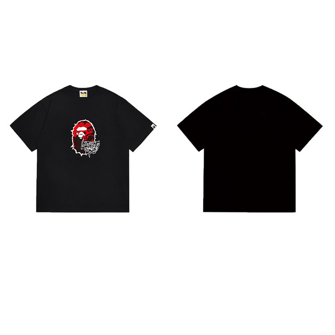 BAPE Ape Head Graphic Streetwear T-Shirt