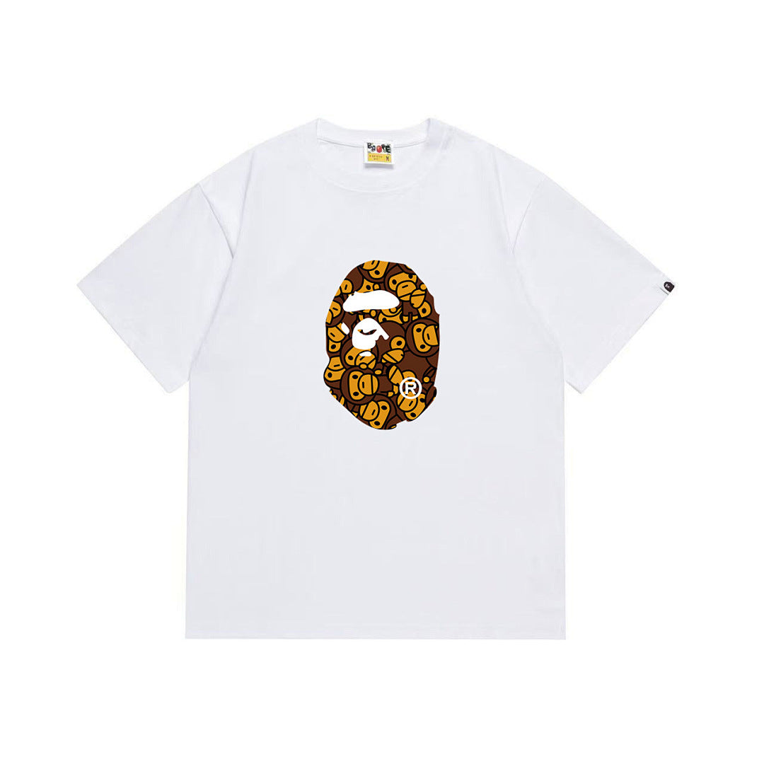 BAPE Ape Head Graphic Streetwear T-Shirt